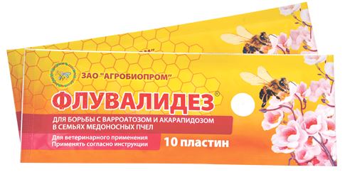препарат флувалидез для борьбы с варроатозом и акарапидозом пчел