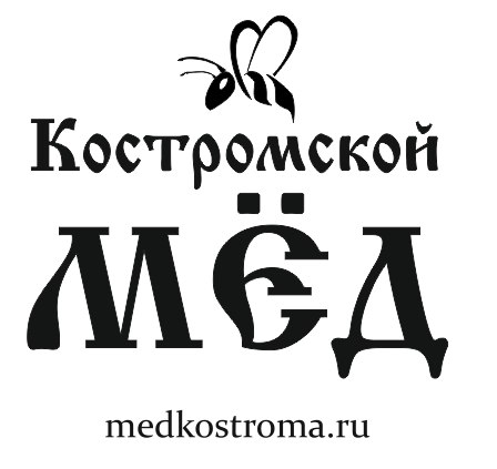 логотип пасеки Костромской мед