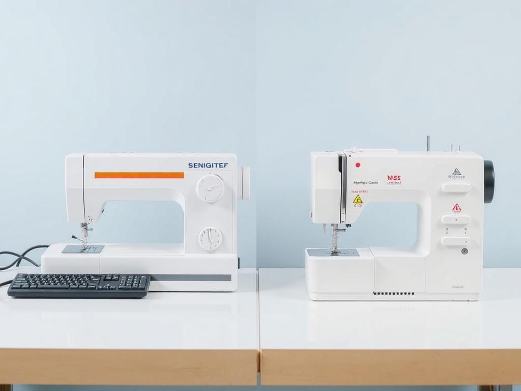Comparison of Computerized and Mechanical Sewing Machinesфото