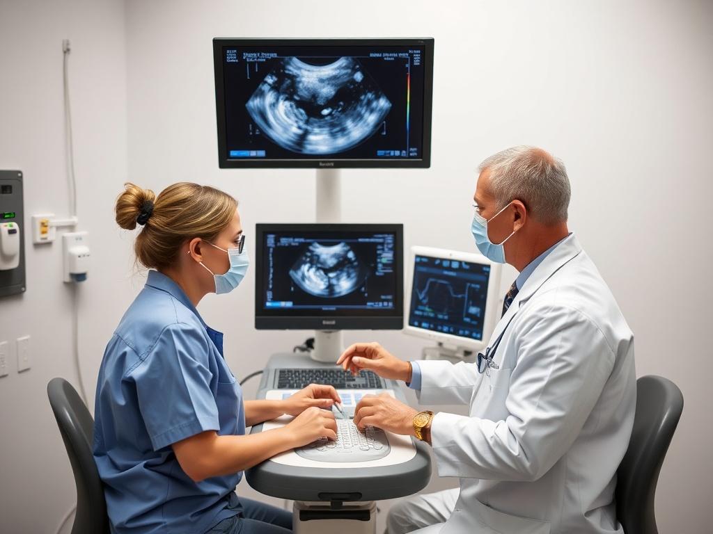 ultrasound specialistфото