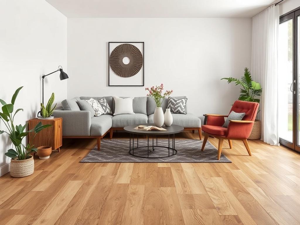 High-quality laminate for creating a cozy atmosphereфото