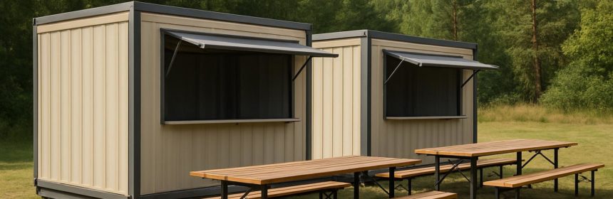 Модульные столовые: быстрый способ организовать комфортное место для общих обедов