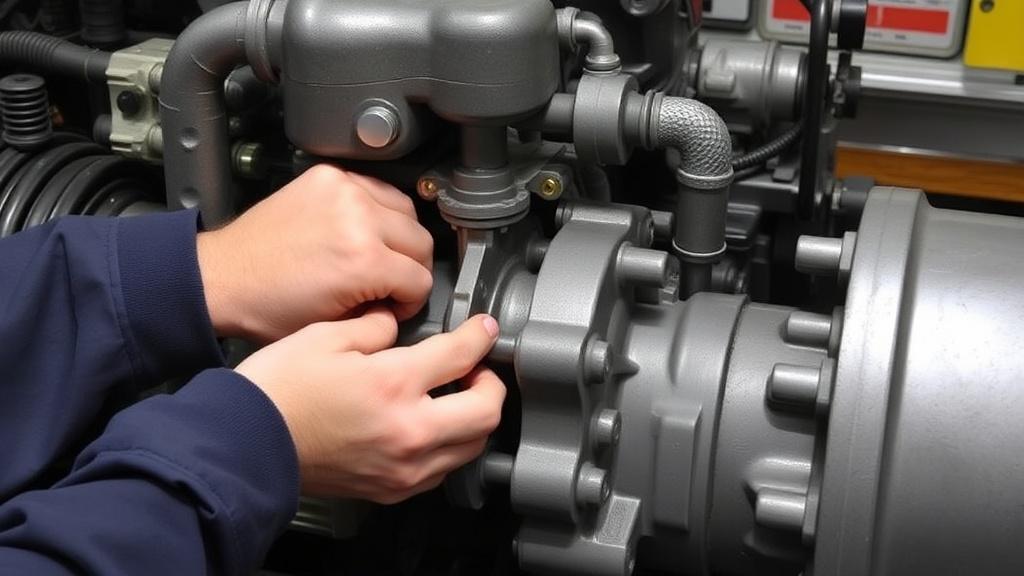Repair of the compressor and motor-block.фото